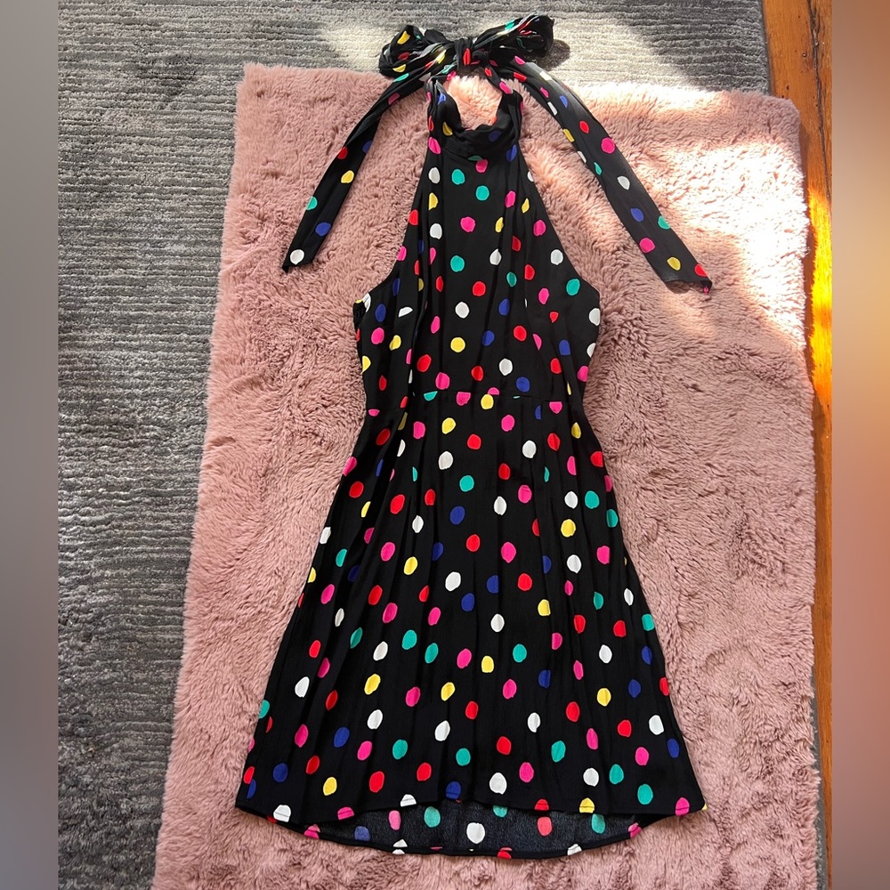 Rixo x Target Polka Dot Halter Dress
